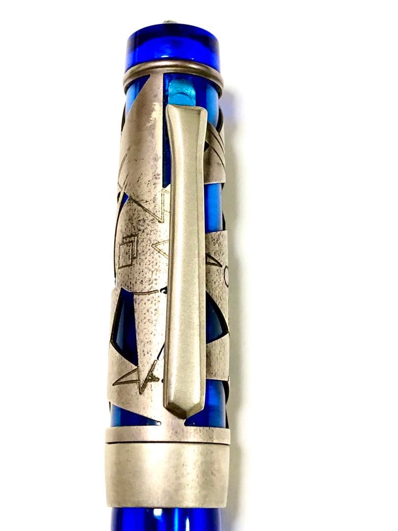 スティピュラ ボールペン ガリレオ・ガリレイ ブルー　スターリングシルバー