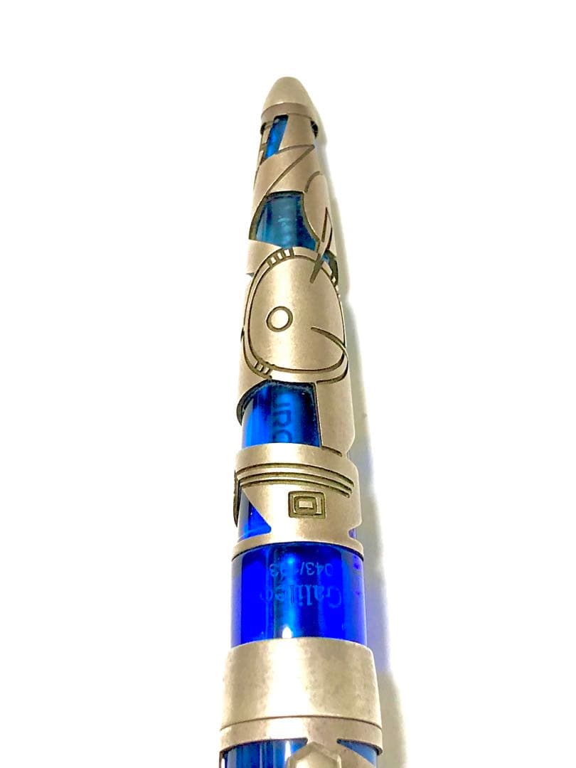 スティピュラ ボールペン ガリレオ・ガリレイ ブルー　スターリングシルバー