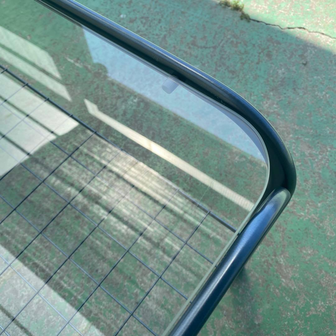 昭和レトロ　ガラステーブル　当時物　80年代