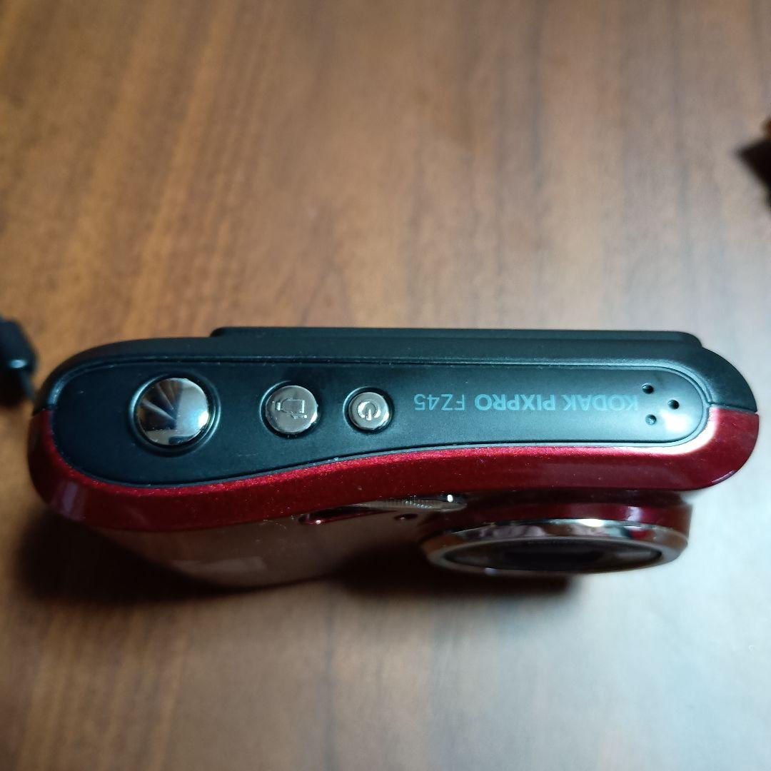 Kodak PIXPRO FZ45 レッド コンパクトデジタルカメラ