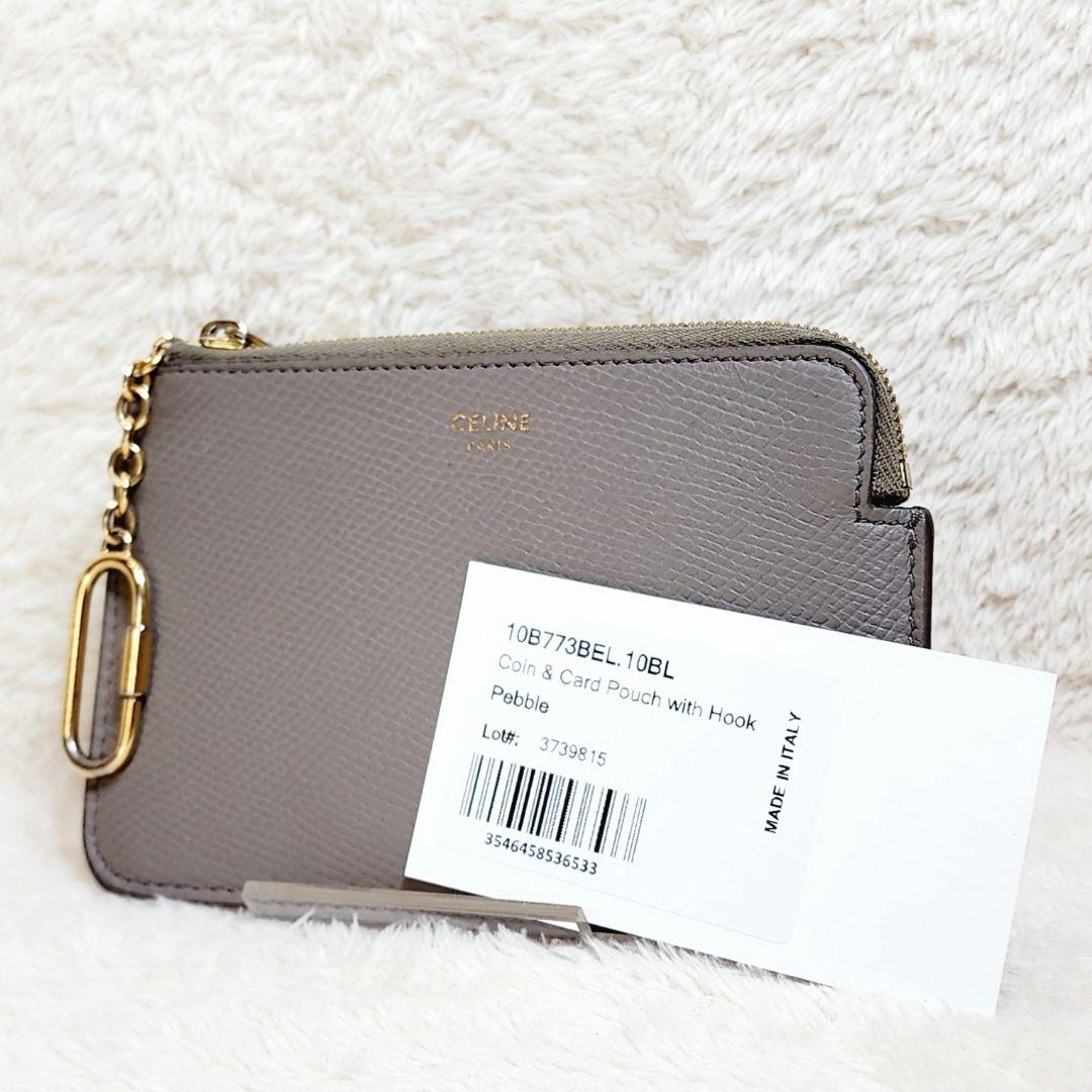 CELINE セリーヌ ＆カードポーチ グレージュ 小銭入れ ケース
