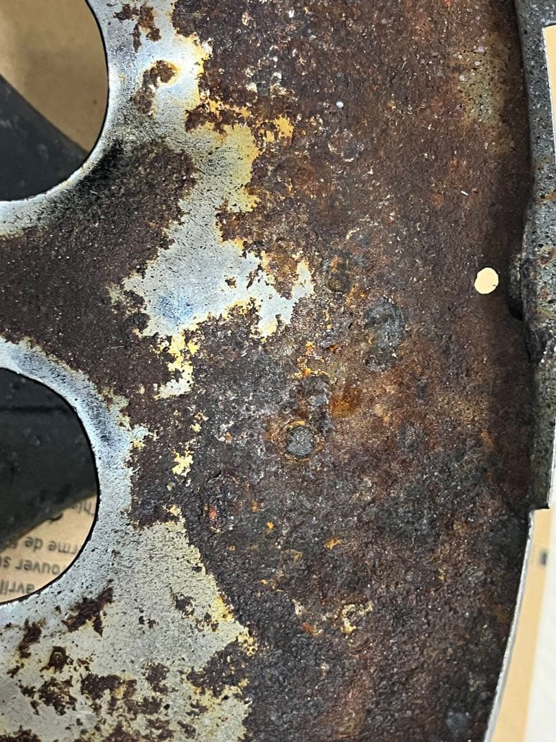 ヤマハ SR400 純正ヘッドライト、ステー