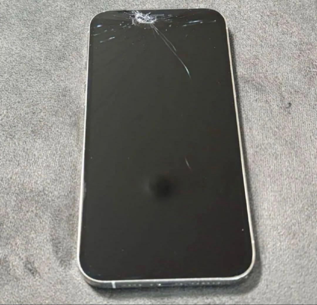 ジャンク iPhone 12 Pro Max シルバー 256GB SIMフリー