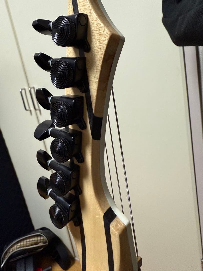 エレキギターブラックマシンタイプ Blackmachin 海外製　ストラトタイプ