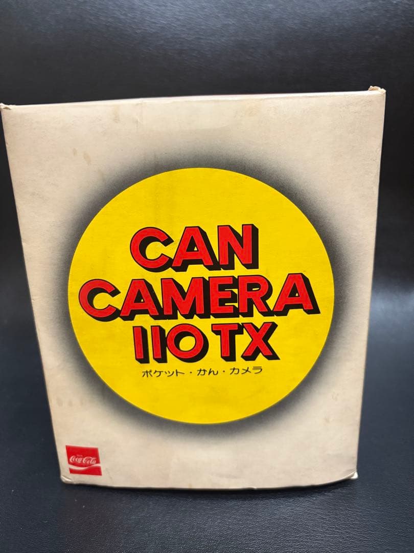 【昭和レトロ】Coca-Cola コンパクト缶カメラ  未使用品　取扱説明書付き