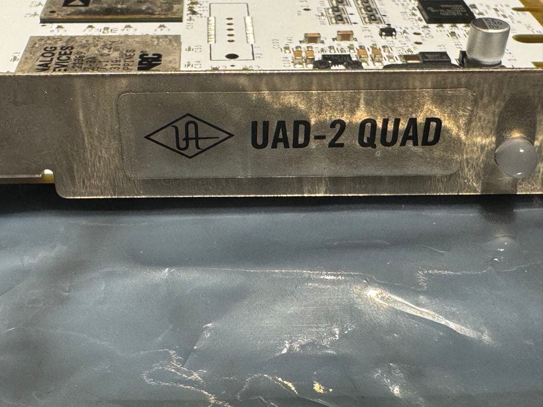 UAD-2 QUAD PCIe 動作確認・トランスファー済
