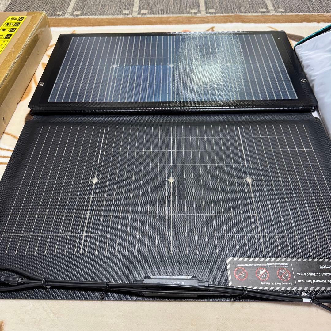 ECOFLOW 220W ソーラーパネル