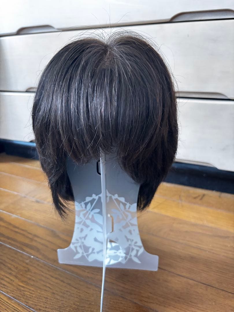 フォンテーヌ ショートウィッグ ダークブラウン 前髪あり