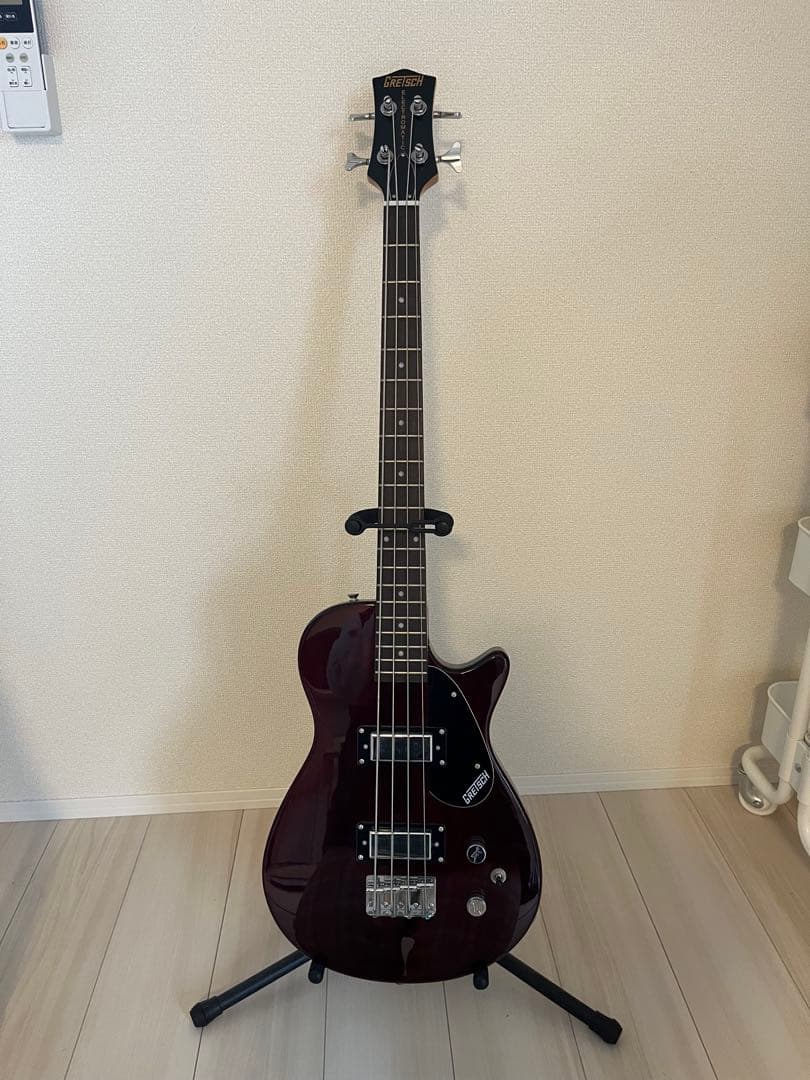GRETSCH エレキベース バーガンディ