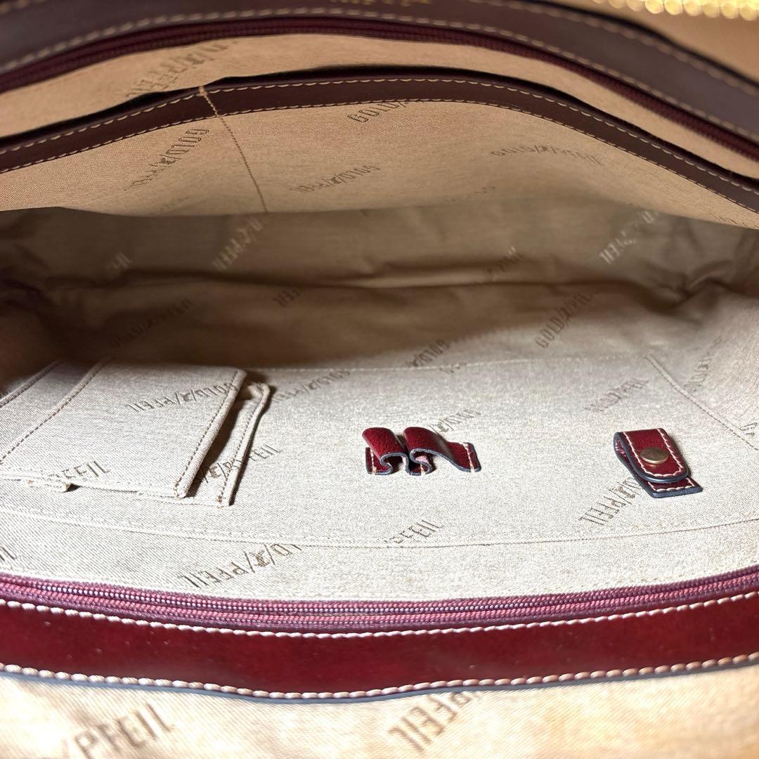 GOLD PFEIL ゴールドファイル オックスフォード ビジネスバッグ A4