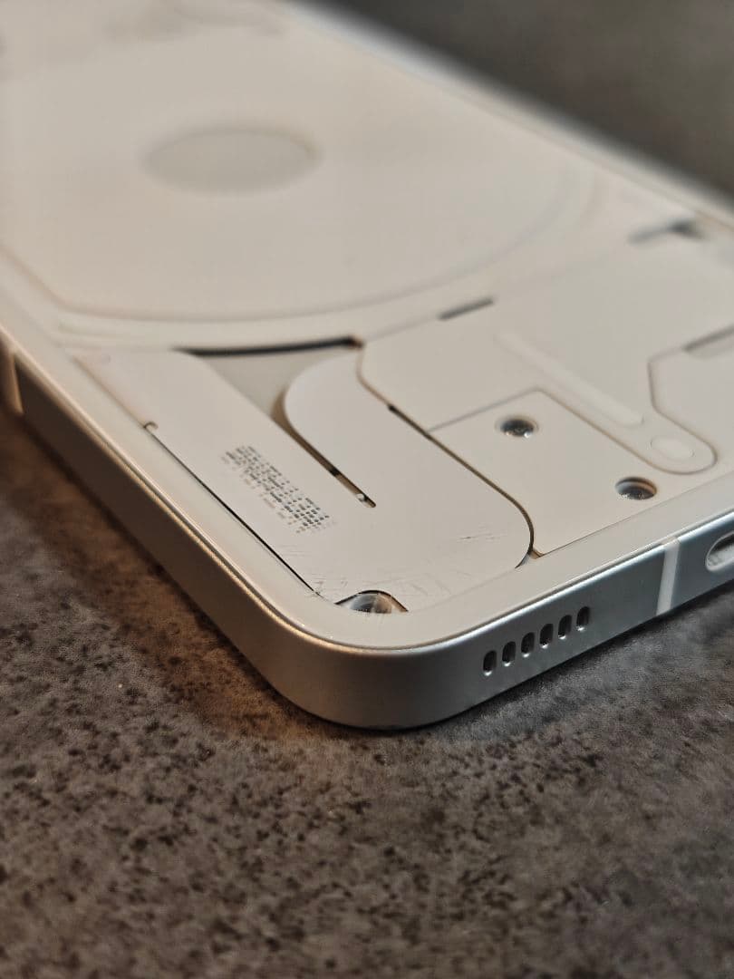 Nothing Phone (2) ホワイト 本体 充電ケーブル付き