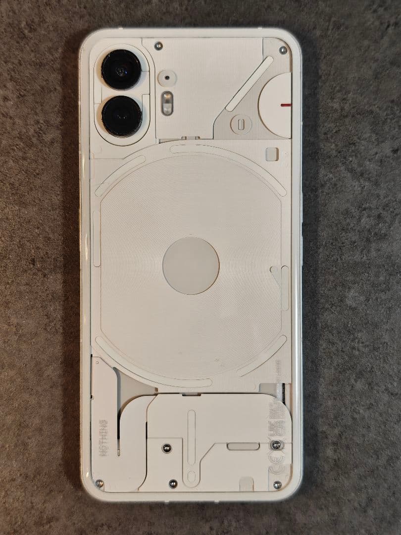 Nothing Phone (2) ホワイト 本体 充電ケーブル付き