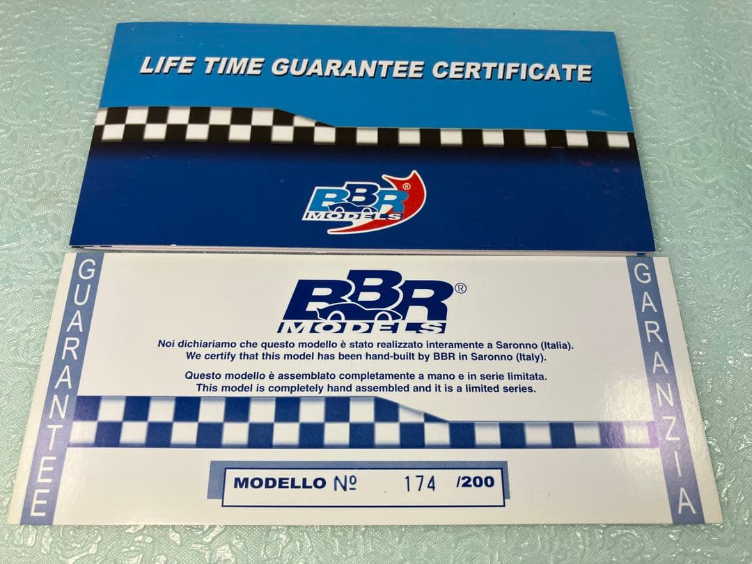 BBR スティーブ・マックイーンの愛車　フェラーリ２５０ＧＴ　ルッソ