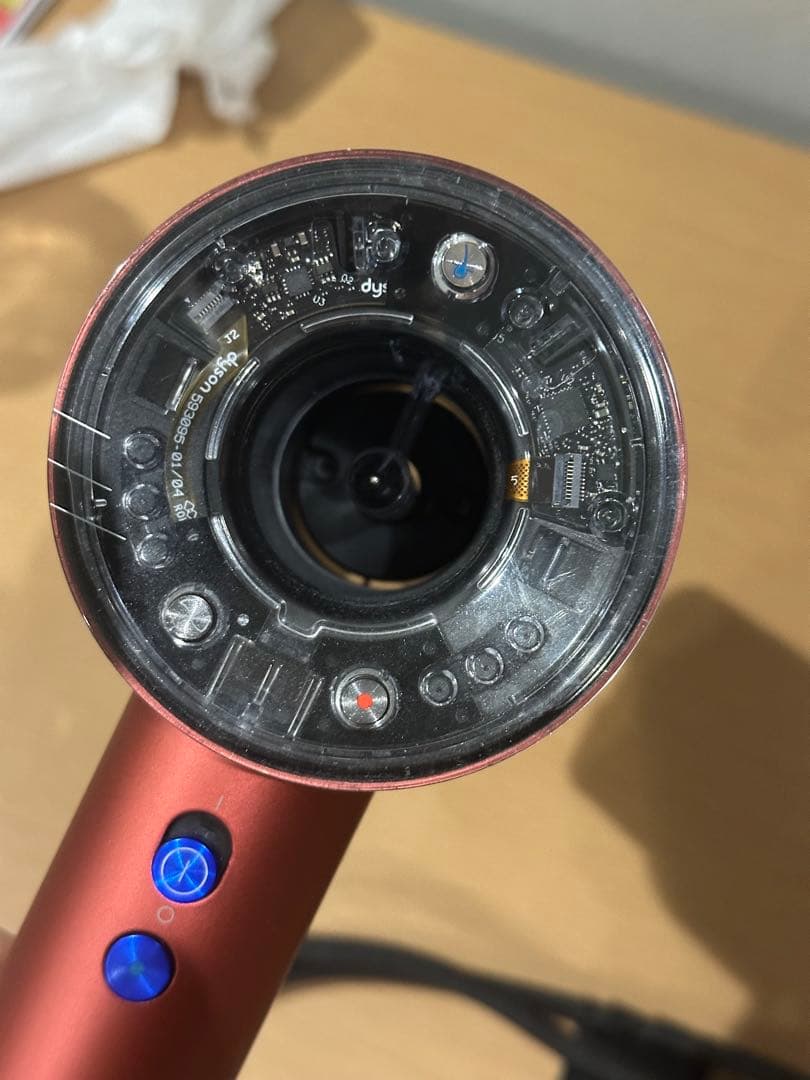 dyson nural ヘアドライヤー 赤 HD16