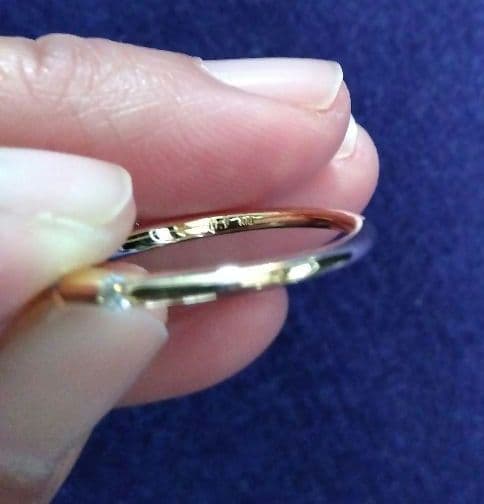 オレフィーチェ　デュウリング　K18　YG　12号　OREFICE