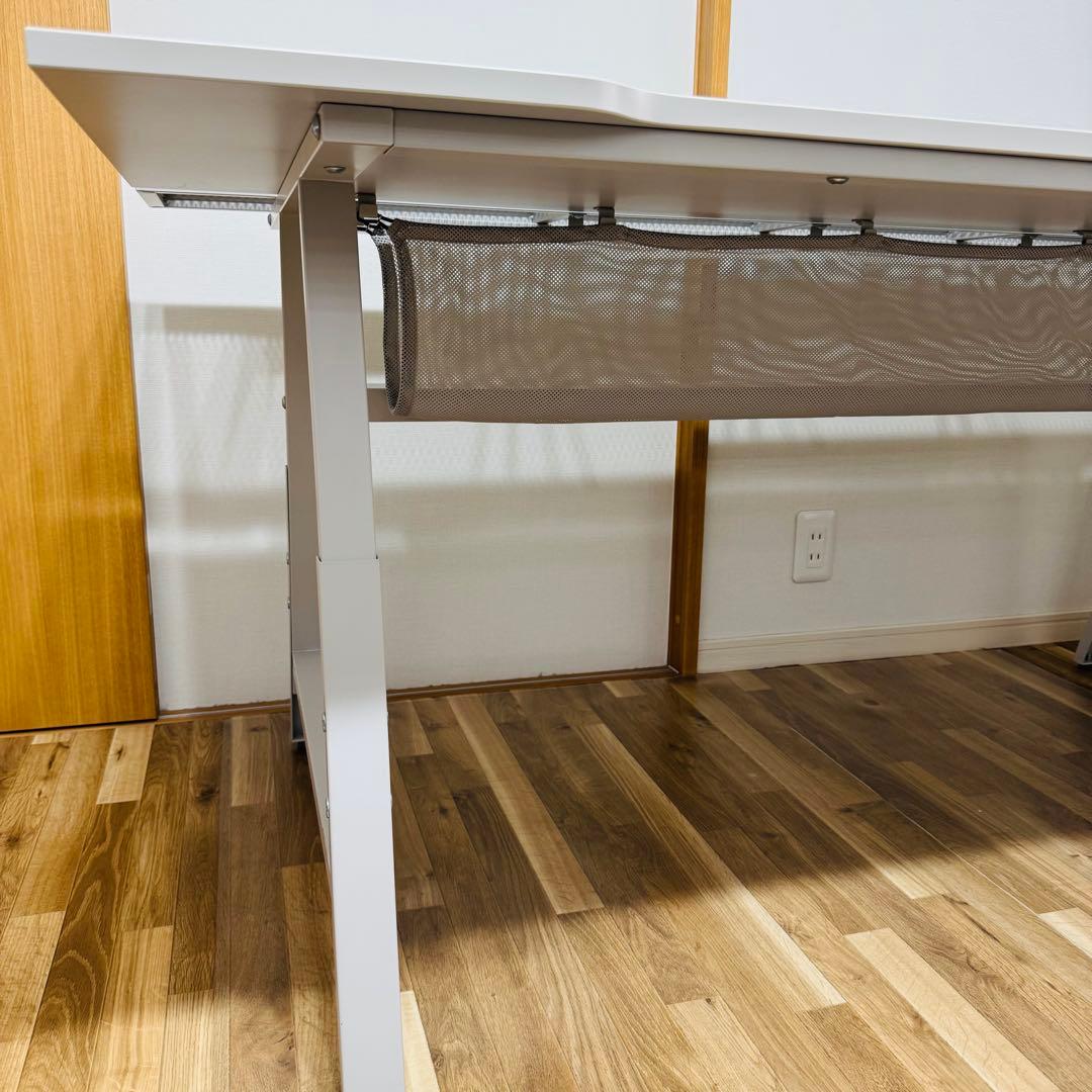 送料出品者負担 美品 IKEA ウーテスペラレ ゲーミングデスク ライトグレー