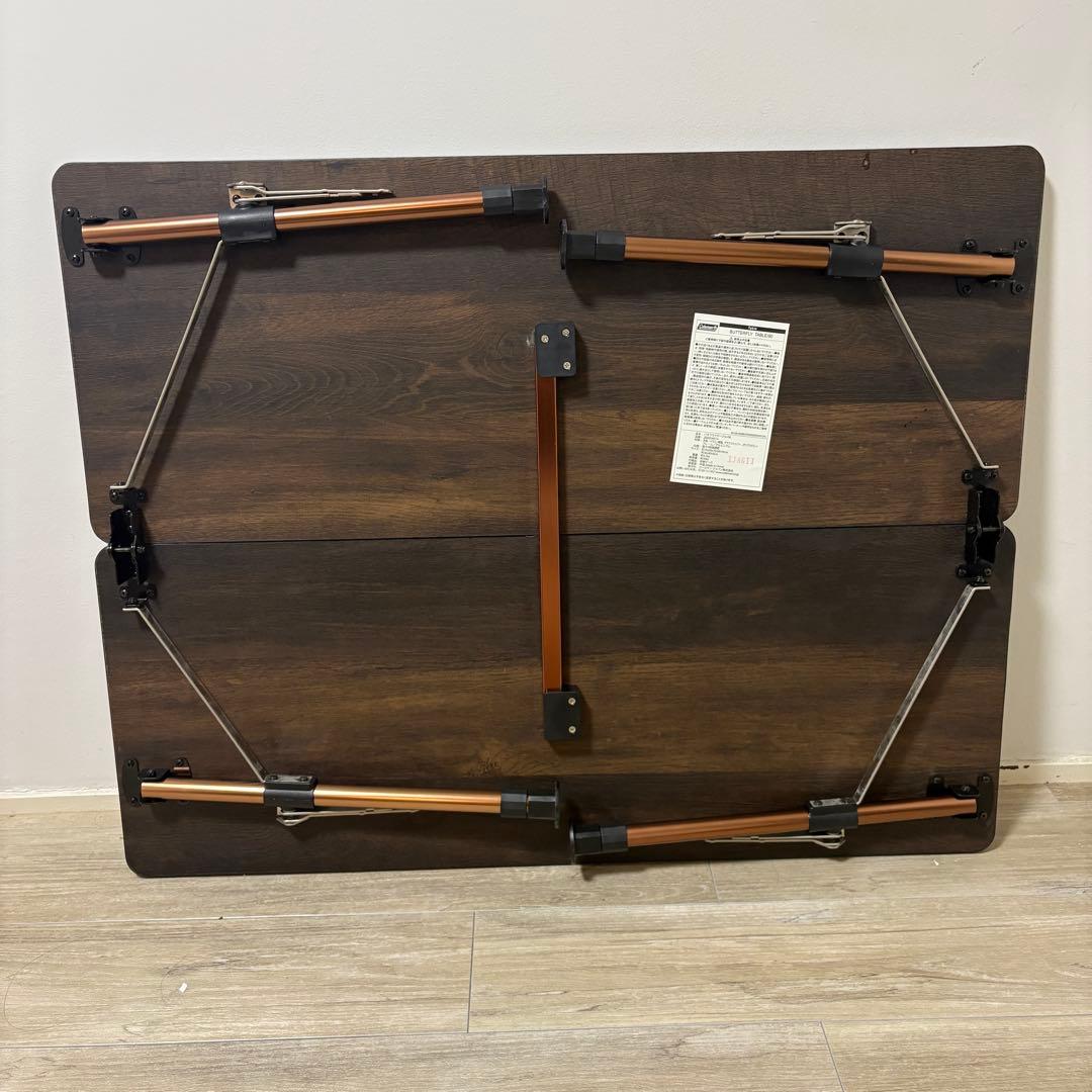 1/19まで　Coleman コンフォートマスター　バタフライテーブル　90