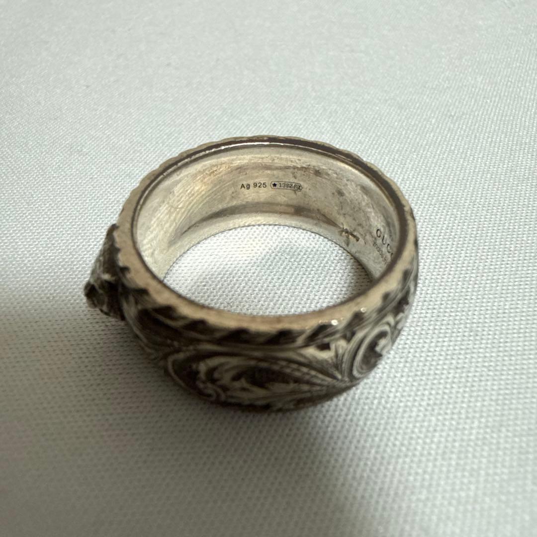 GUCCI キャットヘッド リング 20号