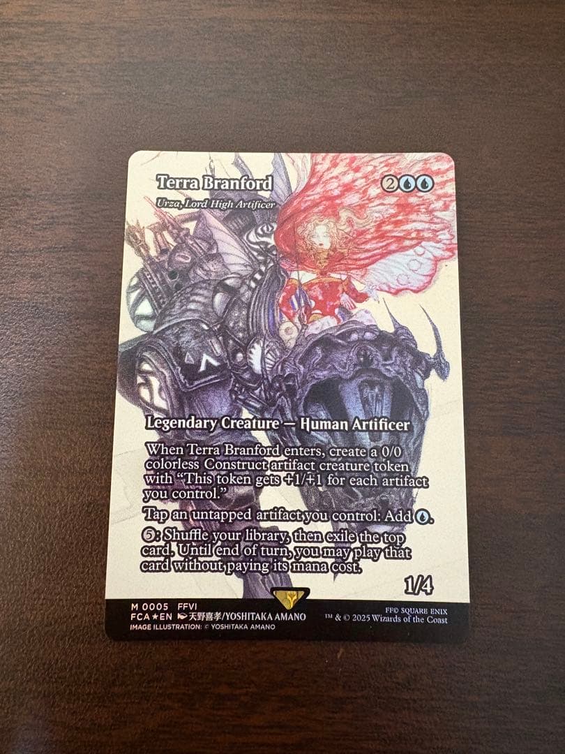 ティナ・ブランフォード/最高工匠卿、ウルザ 英語版 拡張アート foil