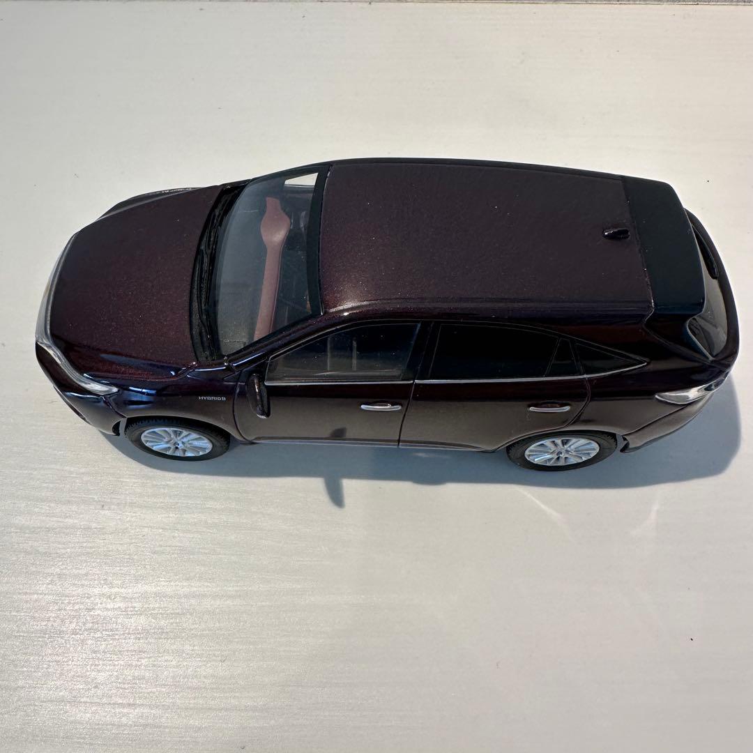 トヨタ　ハリアー60系前期　ミニカー　3R0 ブラッキッシュ レッドマイカ