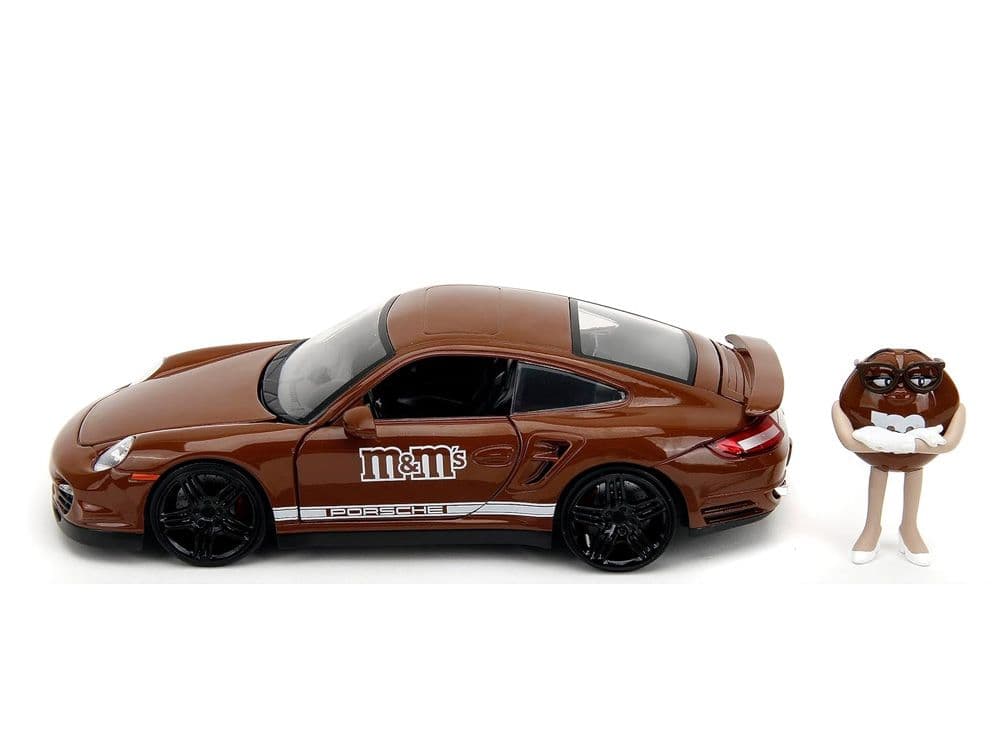 JADA 2007 ポルシェ　911　ターボ　ウィズ　ブラウン・ティ フィギア