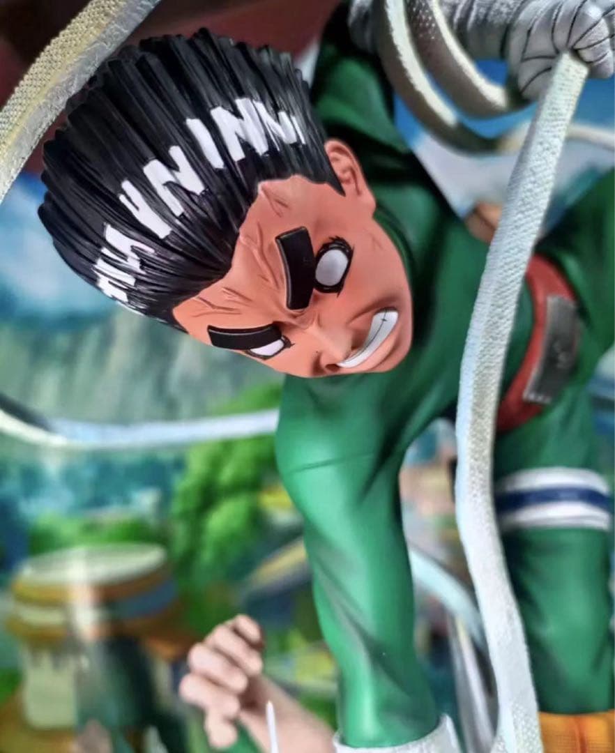 ナルト ロックリー vs 我愛羅 ガレージキット ガレキ スタチュー