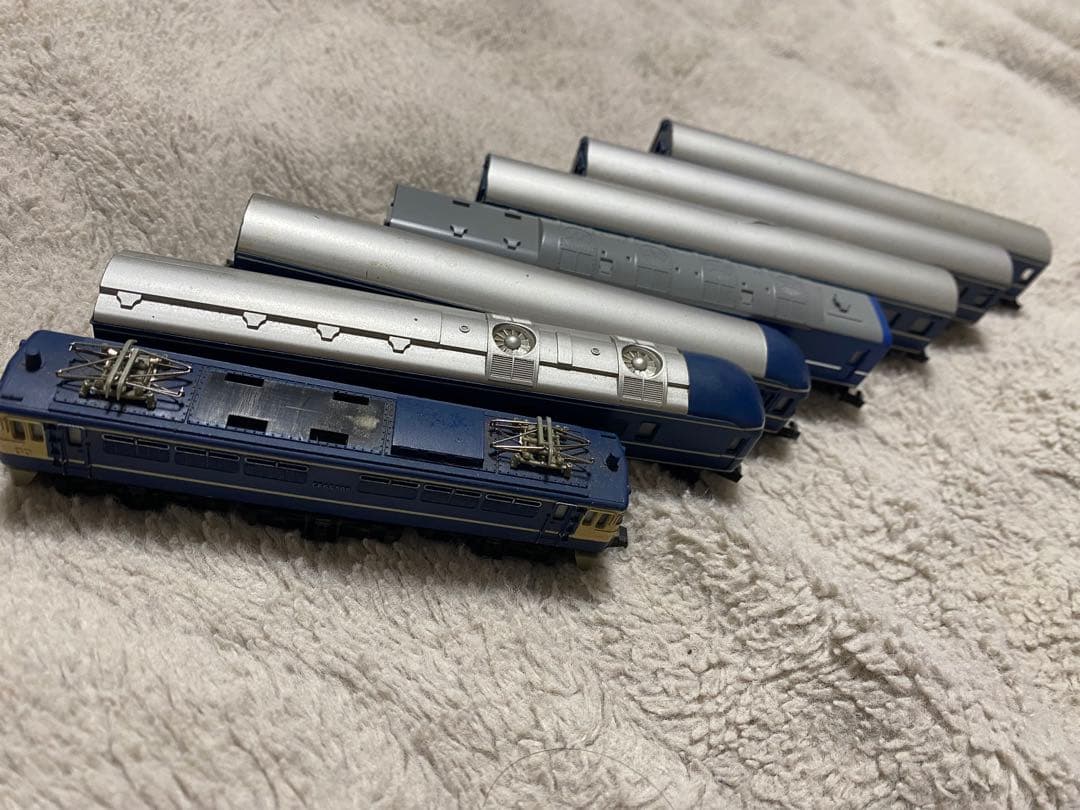 Nゲージ　ＫＡＴＯ カトー EF65505　7両セット　当時物　レア商品