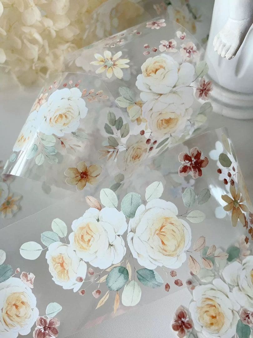 ⭐️SALE⭐️壹洱原创《春未归》海外マスキングテープ　マステ 【1925】