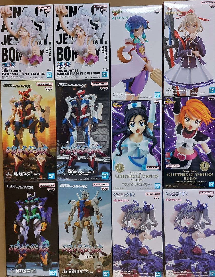 プライズ　フィギュア　まとめ売り　ワンピース　ガンダム　プリキュア等　12個