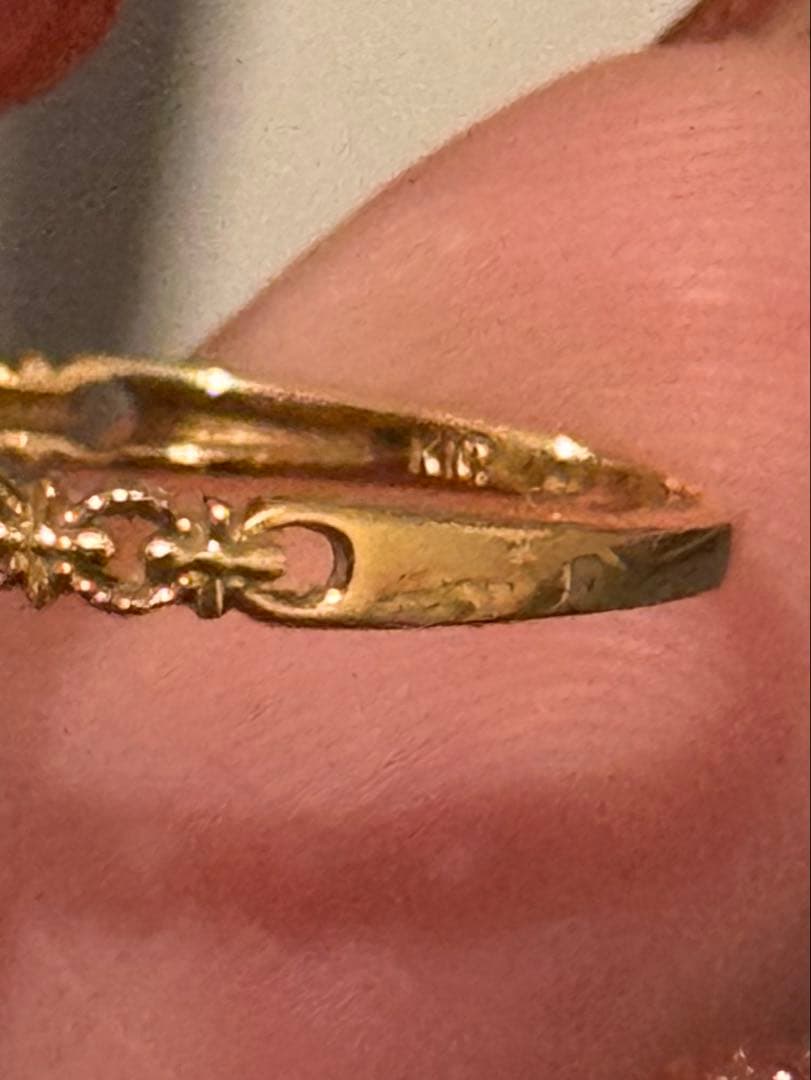 ツツミ　サファイヤリング　11号k10