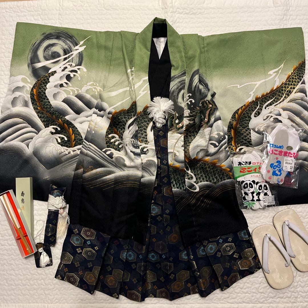 七五三　5歳　着物　袴