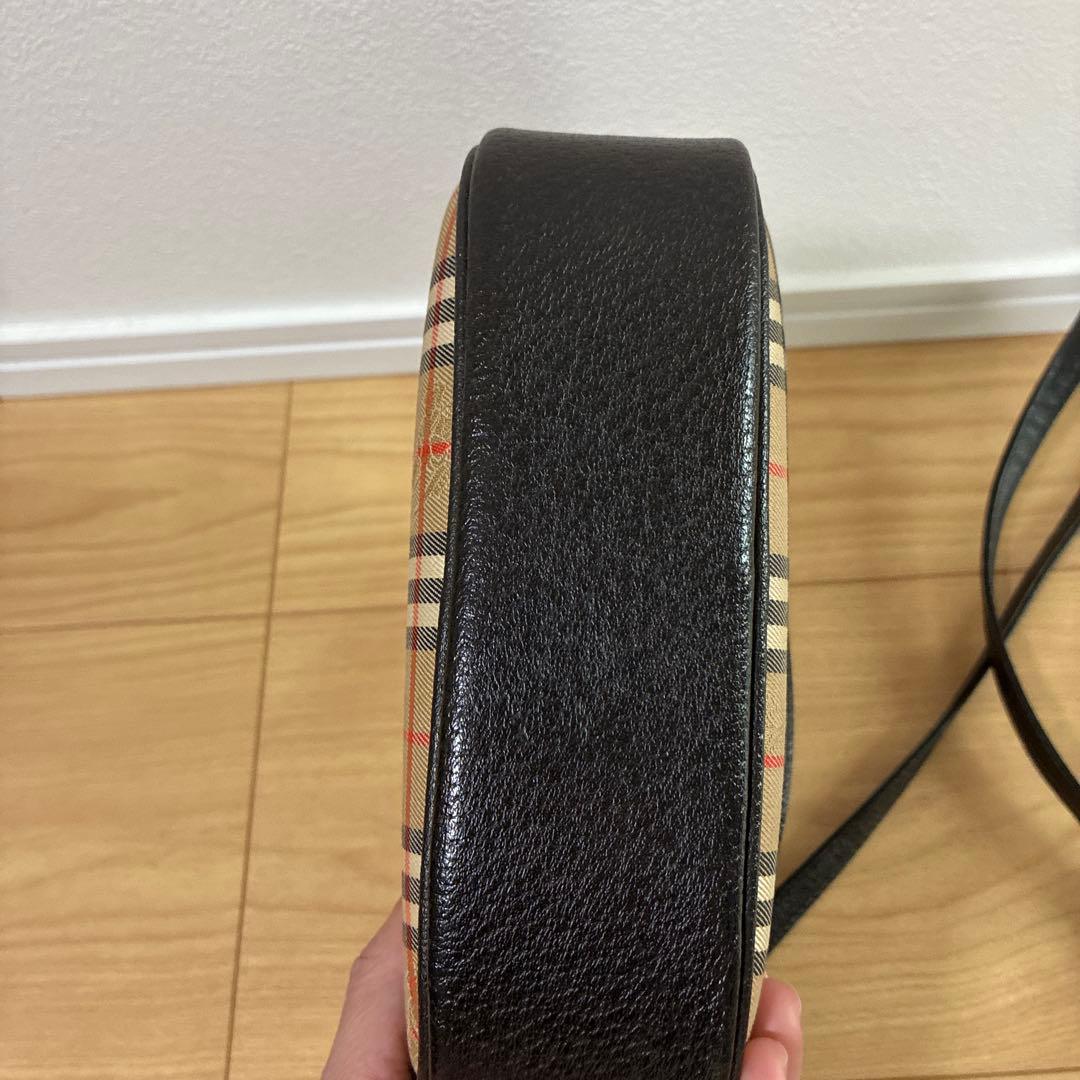 Burberry チェック柄ショルダーバッグ