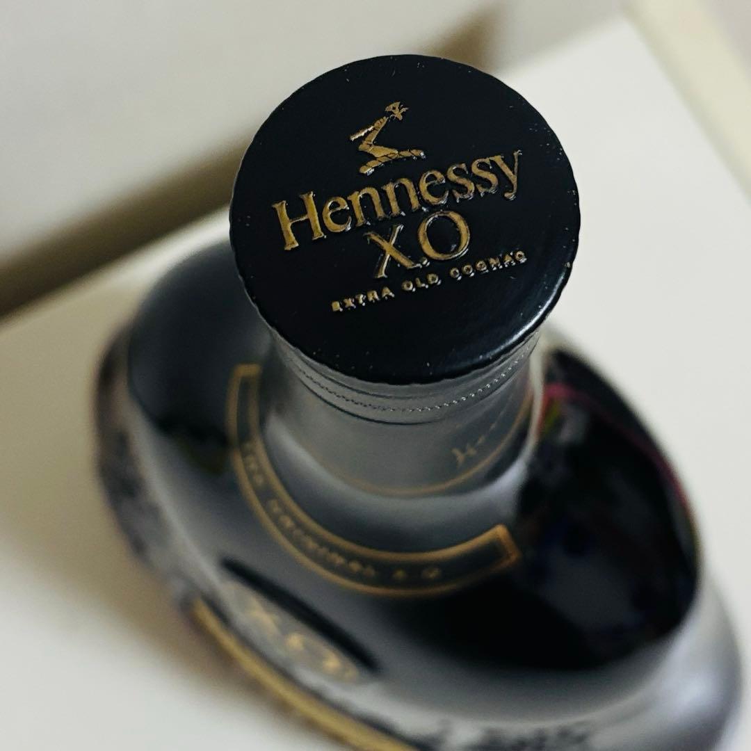 【新品・未開封】HennessyXOクリアボトルコニャック黒700ml箱有り