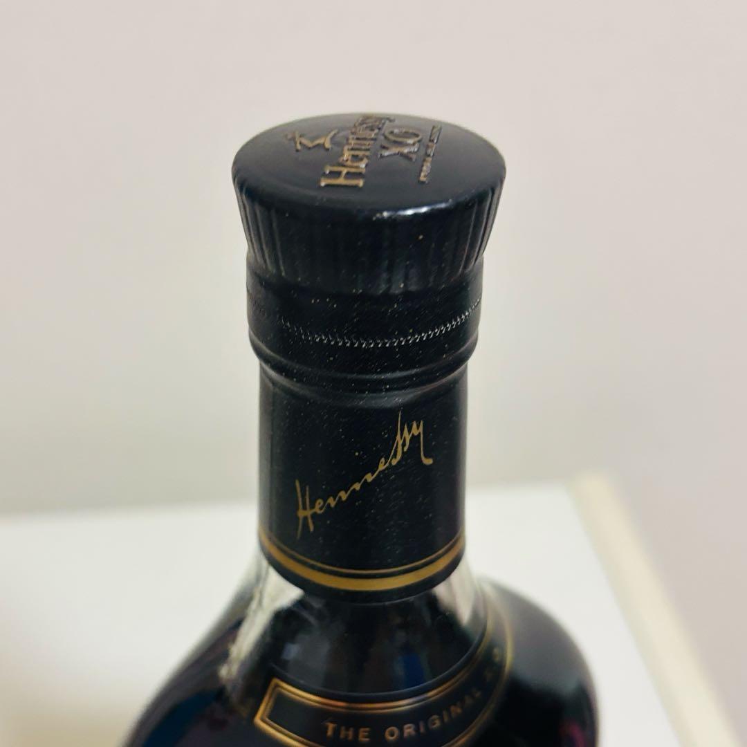 【新品・未開封】HennessyXOクリアボトルコニャック黒700ml箱有り