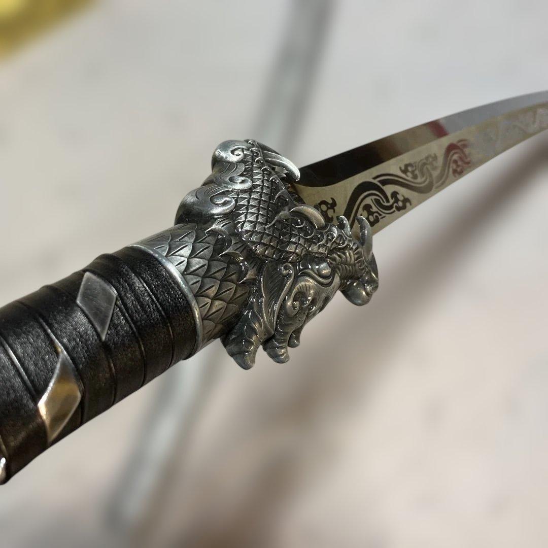 模造刀 中華宝刀剣 龍泉宝剣 唐横刀一体型刀剣