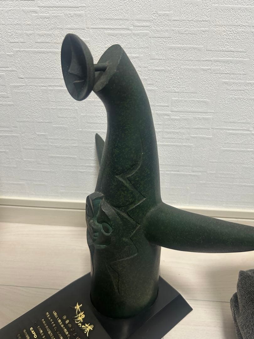 レア　岡本太郎　太陽の塔　置物　三菱カラー　大阪万博