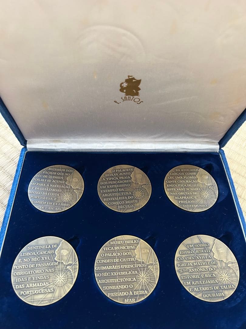 ポルトガル　カスカイス　記念メダルセット 6枚