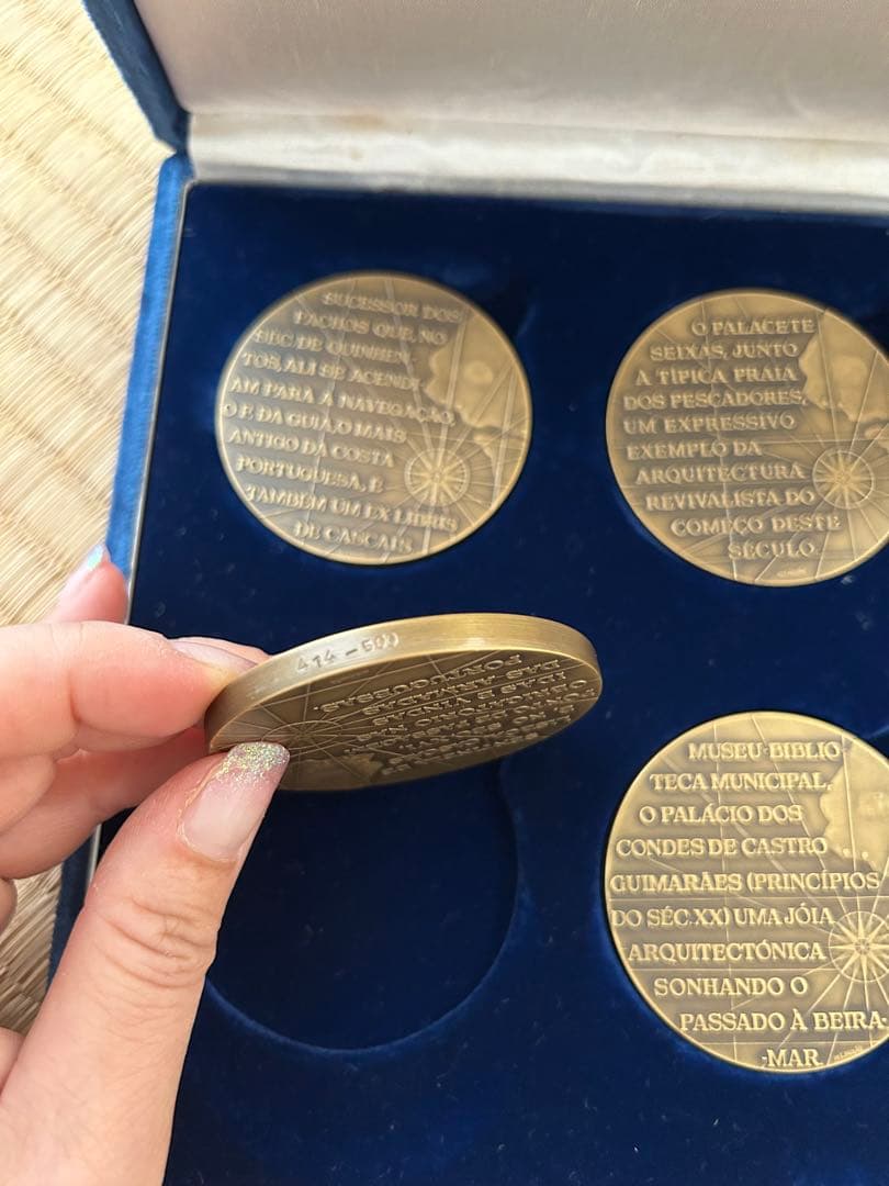 ポルトガル　カスカイス　記念メダルセット 6枚
