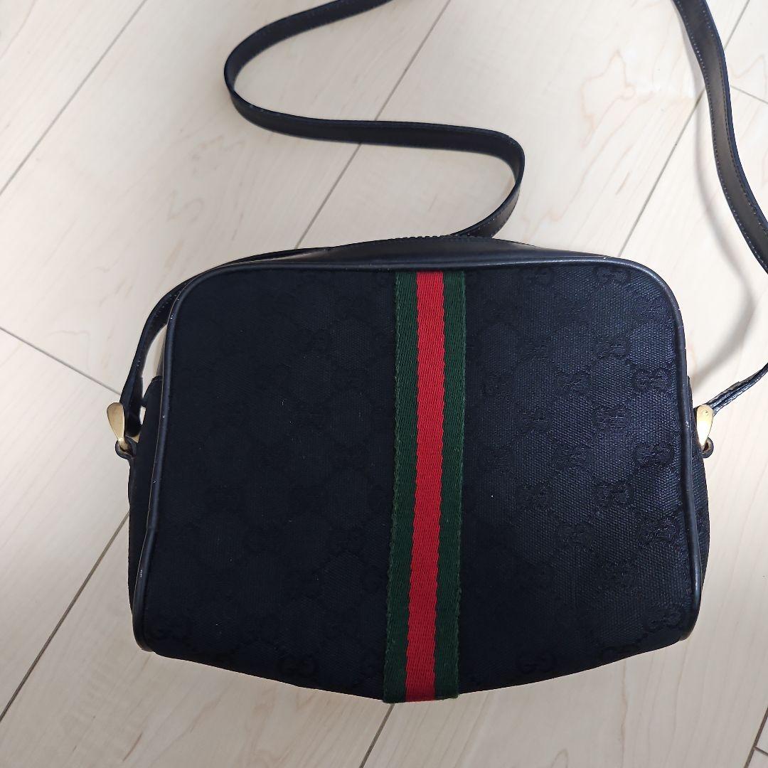 Gucci ネイビー ショルダーバッグ