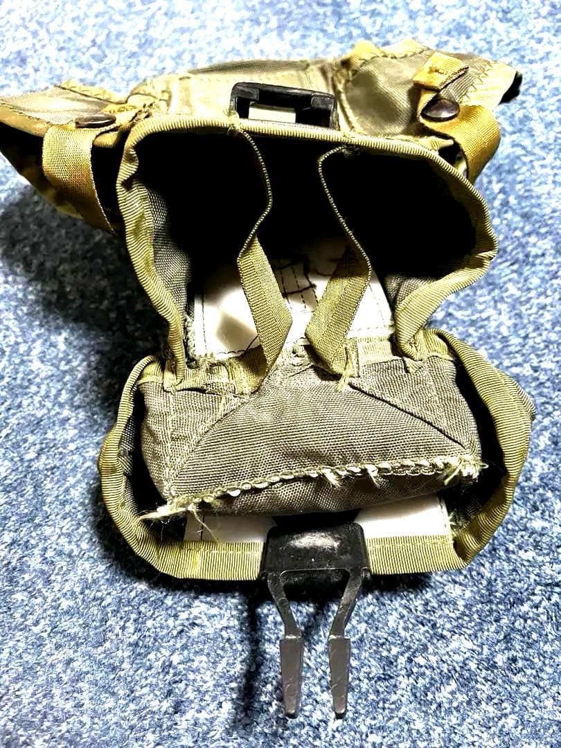 米軍実物 M16 5.56mm マガジン 3個＋ ポーチ+ブランクアダプター