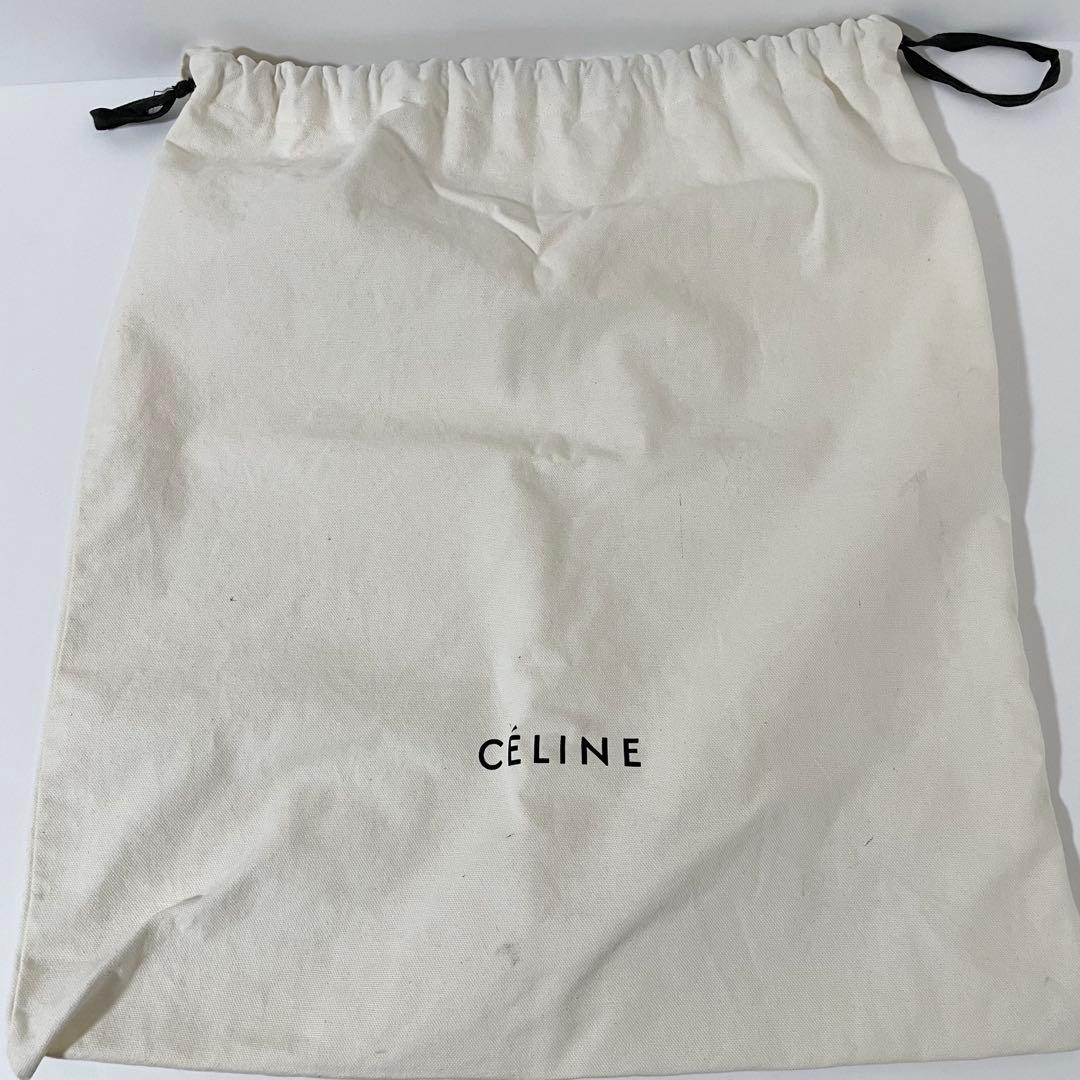 【美品】CELINE セリーヌ 2way ベルトバッグ ハンドバッグ グレー