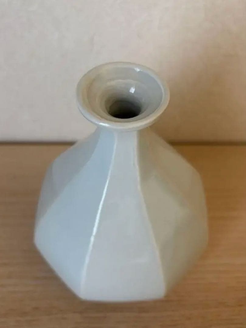 安部 宏の白磁面取徳利