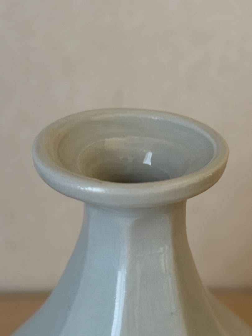 安部 宏の白磁面取徳利