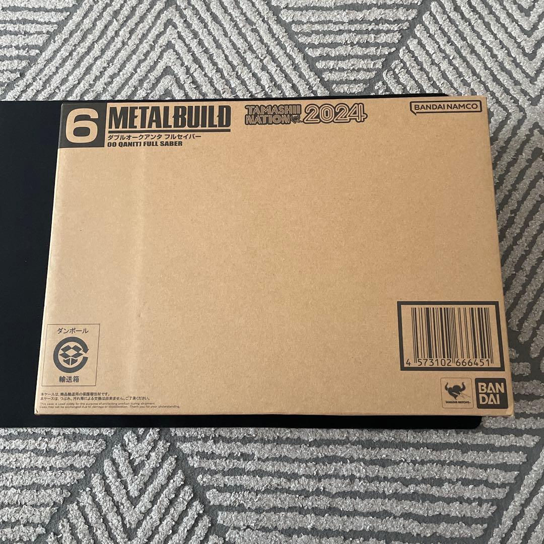 L BUILD ダブルオークアンタ フルセイバー　輸送箱未開品