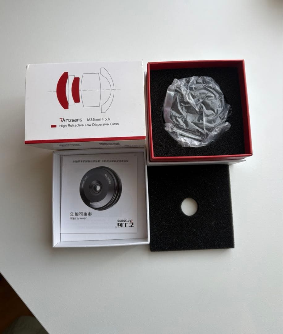 7Artisans 七工匠 35mm f/5.6 Lマウント