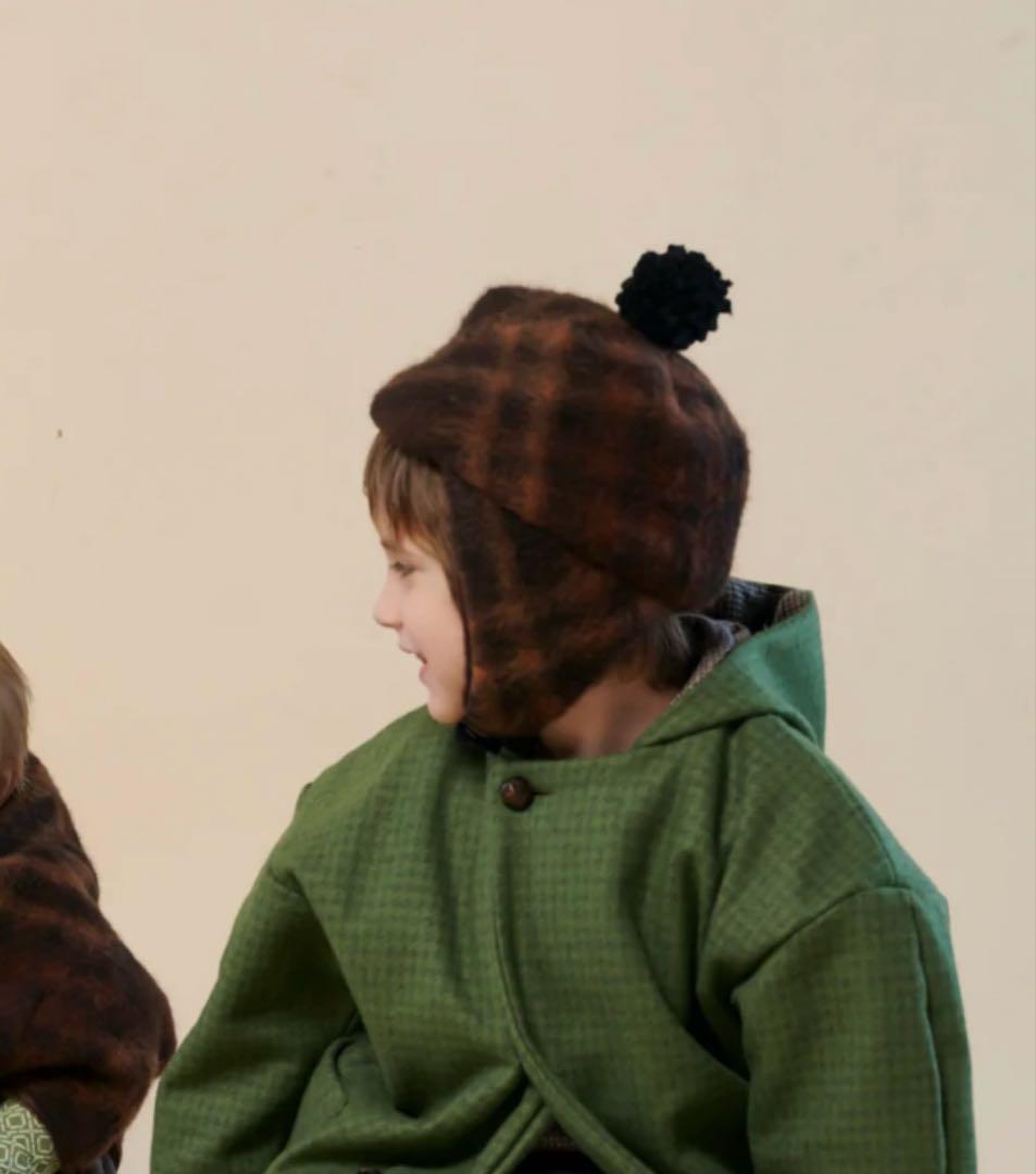 Hello Lupo  hat Chestnut （size M）