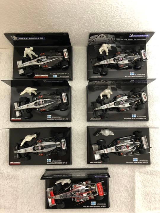 【コンプリート】マクラーレンメルセデス ライコネン ミシュラン特注 1/43