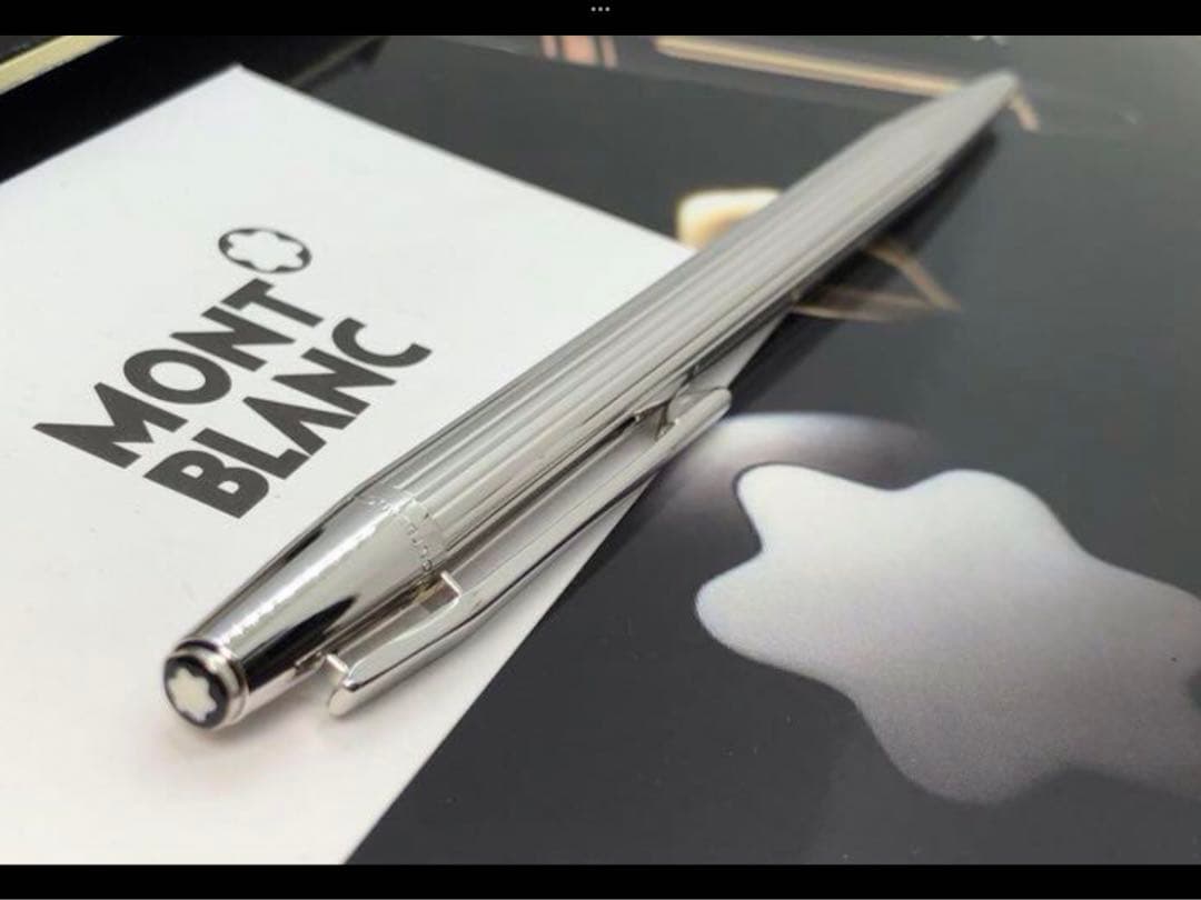 モンブラン　★金運とステイタスの証最高峰稀少なノブレス★プラチナ張りNo1957