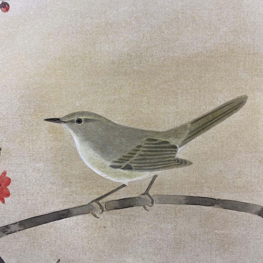 掛け軸3本 ①冨田保和作 春鶯図②西村光人作 暁富士図③柳沢寿江作 春宵図