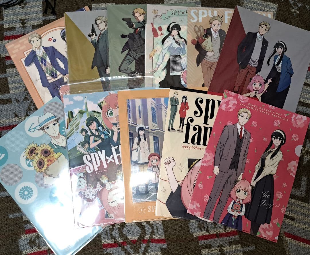 スパイファミリー SPY×FAMILY クリアファイル 大量111点